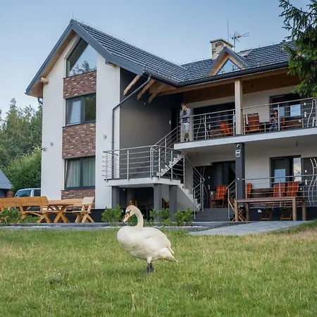 Zubr Nad Zalewem Apartment Luka Exterior photo